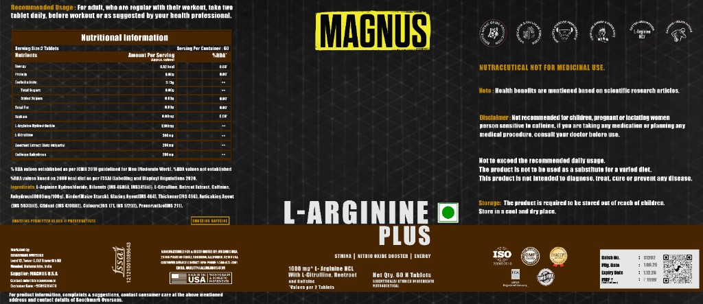 L-Arginine Plus